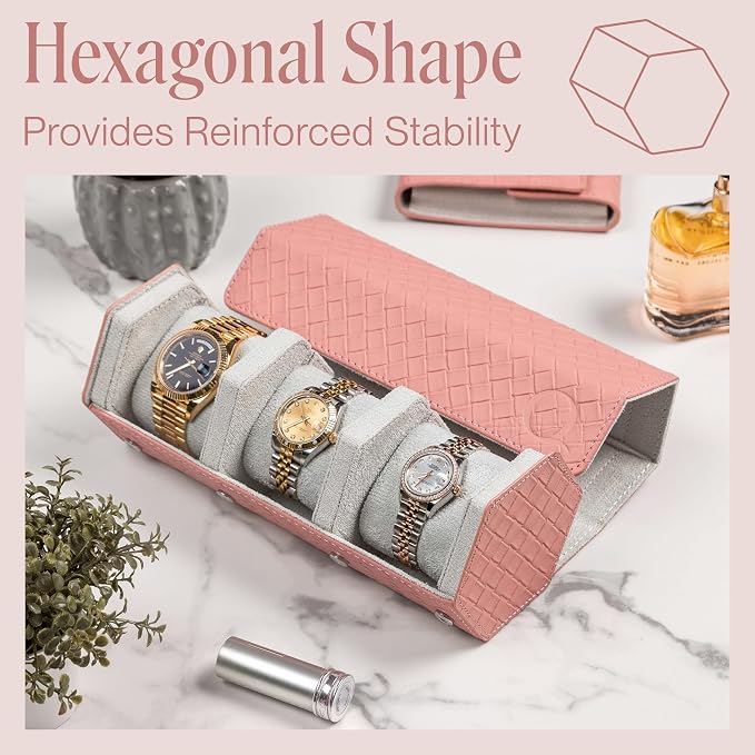 Ladies Leather Watch Rolls for Women - Image 3