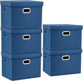 TYEERS Large Storage Bins with Lids, Collapsible, Fabric Storage Boxes by StorageOrganization