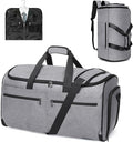 Bukere Carry on Garment Bag for Travel, Convertible Travel Duffel Suit Bag by Bukere