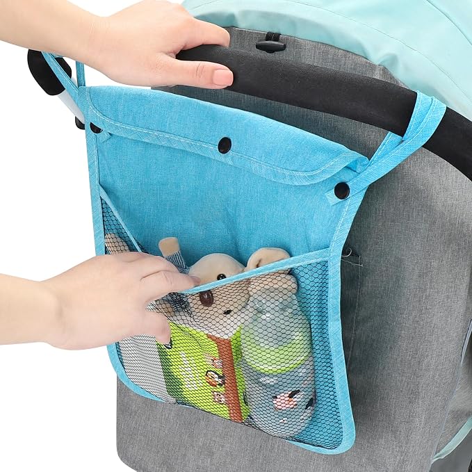 Accmor Universal Stroller Organizer, Mesh Bag Fits - Image 5