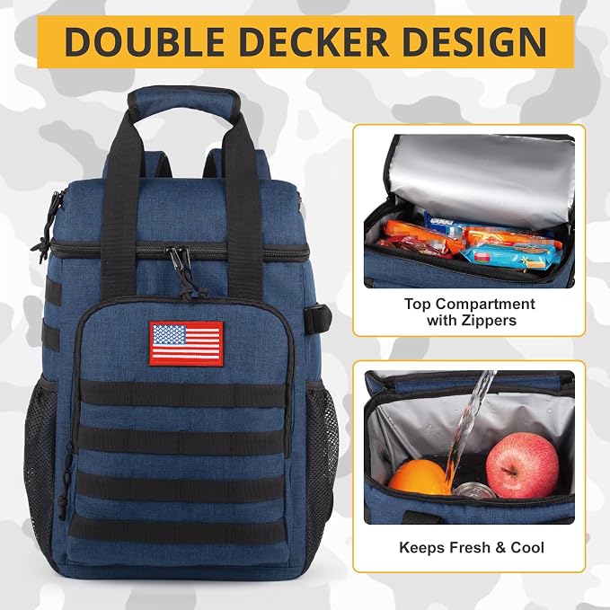 Tactical Backpack Cooler, Lunch Backpack - Image 6