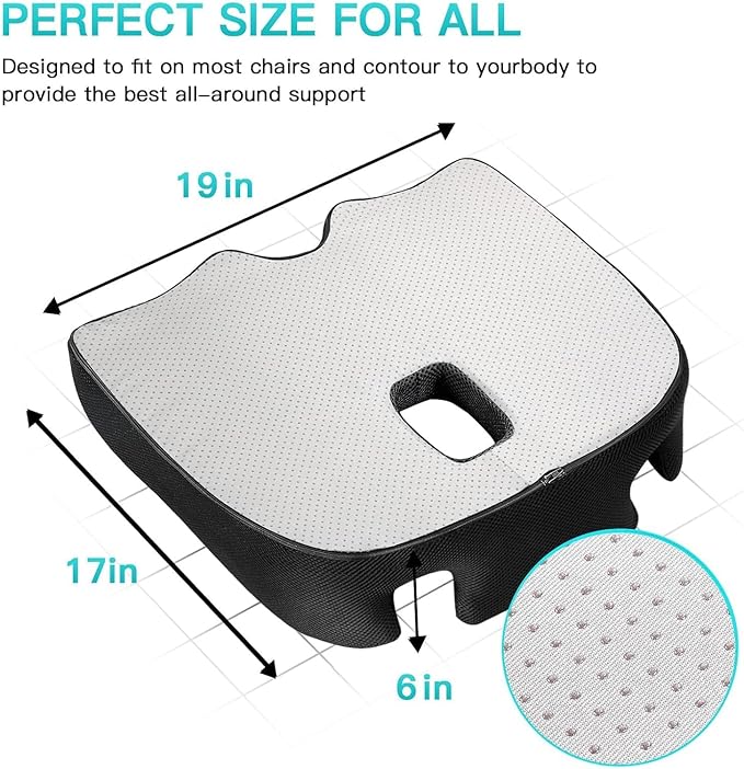 Benazcap X Large Memory Seat Cushion - Image 6