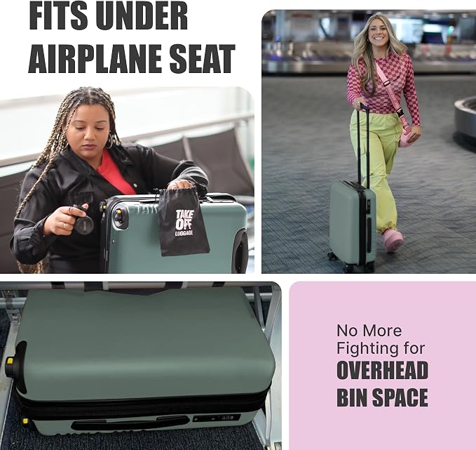 Take OFF Luggage Personal Item 3.0 – 18x14x8 Underseat Carry On - Image 5