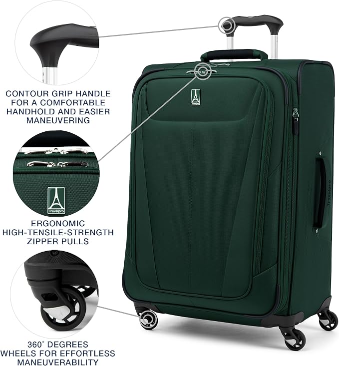 Travelpro Maxlite 5 Softside Expandable Checked Luggage - Image 3