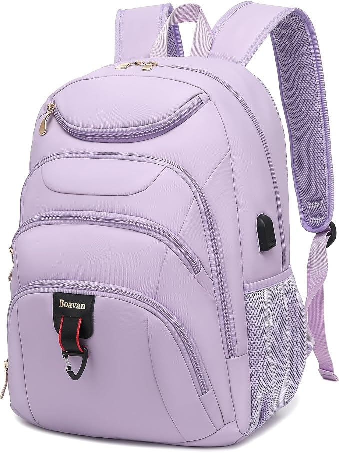 Boavan Laptop Backpack for women, 15.6inch Laptop Bag by Boavan