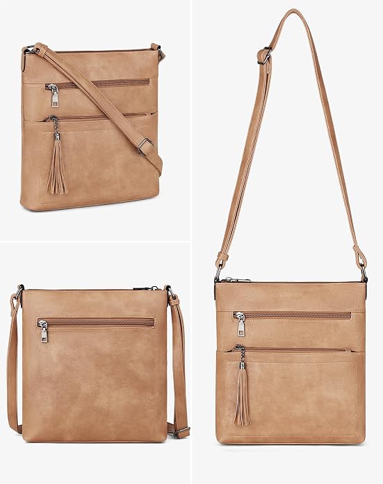 MASINTOR Crossbody Purses for Women, Adjustable Strap Shoulder Bag - Image 5