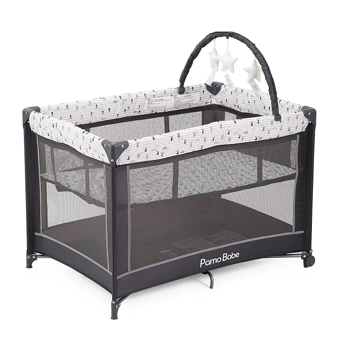Pamo Babe Portable Playard, Sturdy Play Yard - Image 2