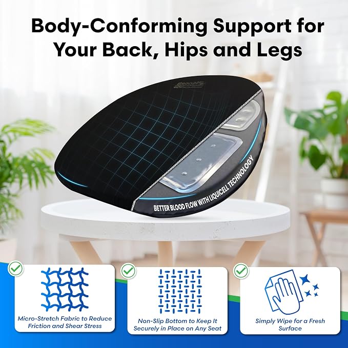 Original Seat Cushion with LiquiCell Technology – Tailbone, Hip & Lower Back - Image 5