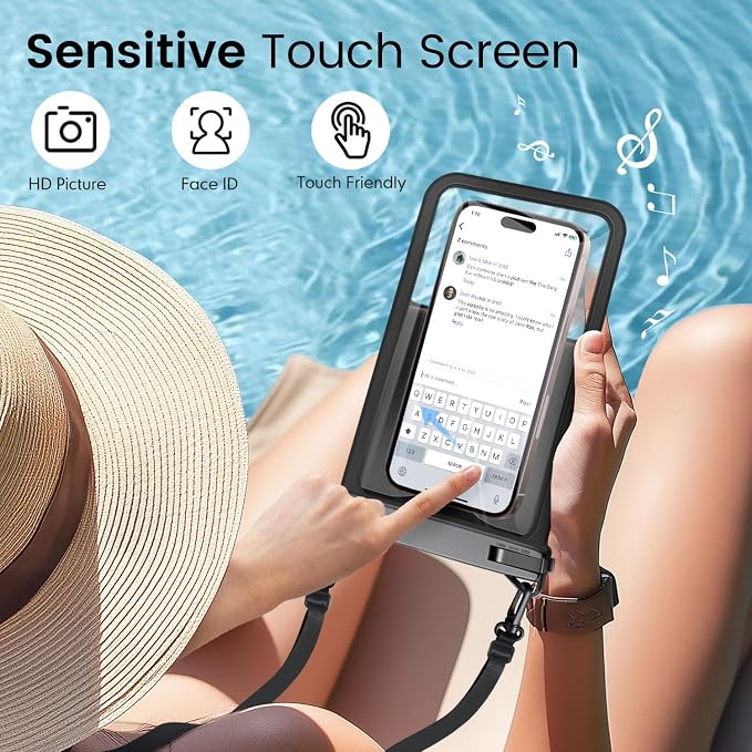 [Up to 8.5" Waterproof Phone Pouch - Image 5