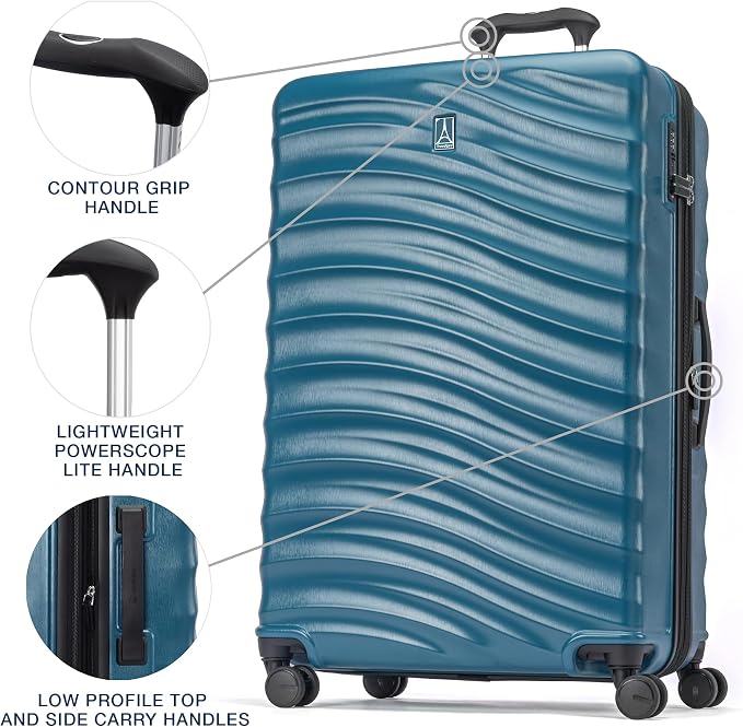 Travelpro Maxlite Air V2 Hardside Expandable Checked Luggage, 8 Spinner Wheels - Image 2