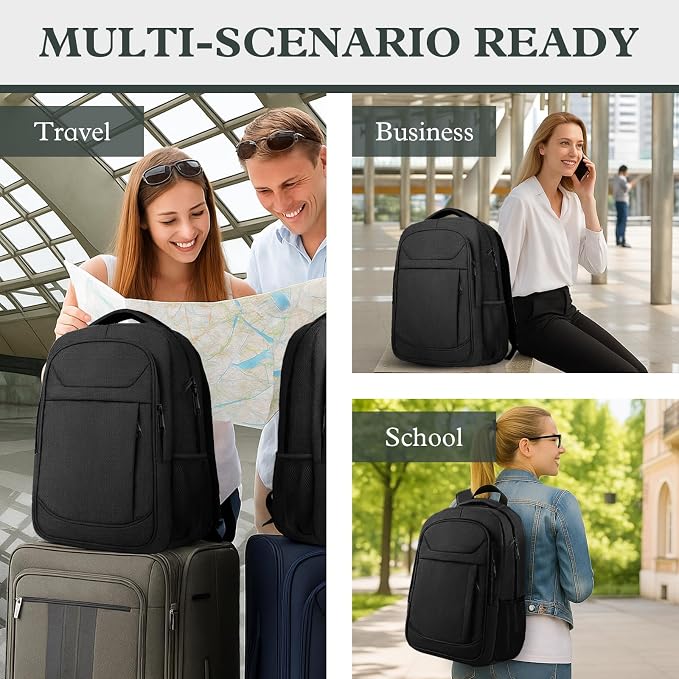 Laptop Backpack, Travel Backpack - Image 6
