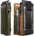 BULLIANT Men Wallet Gift Boxed, Slim Front Pocket Wallet Money Clip Card Holder by BULLIANT