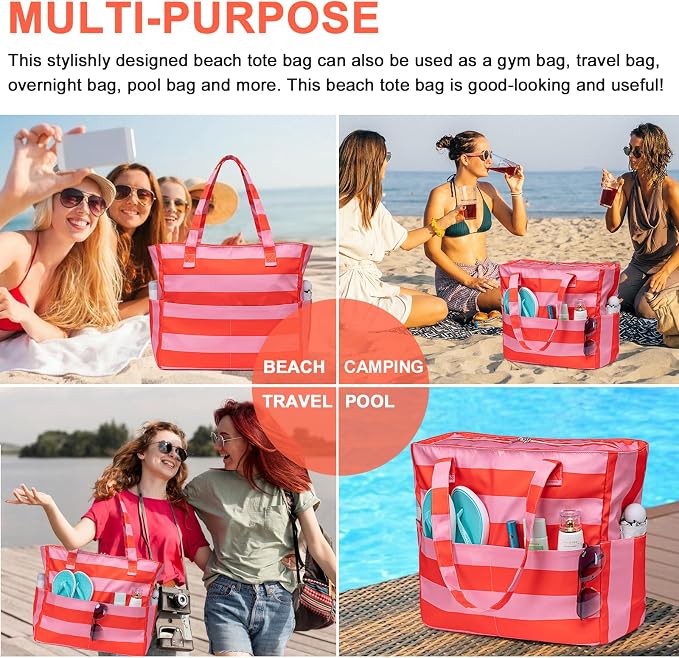 Waterproof Beach Tote Pool Bags - Image 4