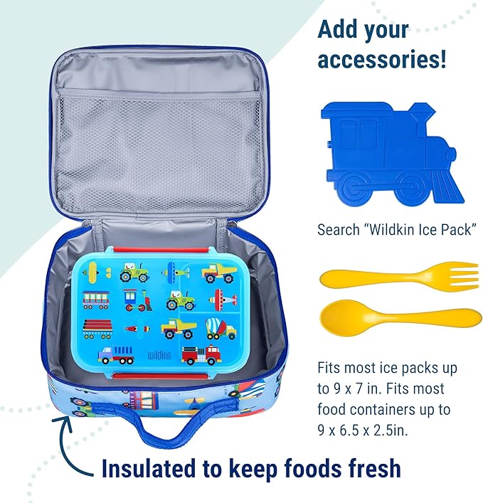 Wildkin Kids Insulated Lunch Box – Durable and Reusable - Image 5