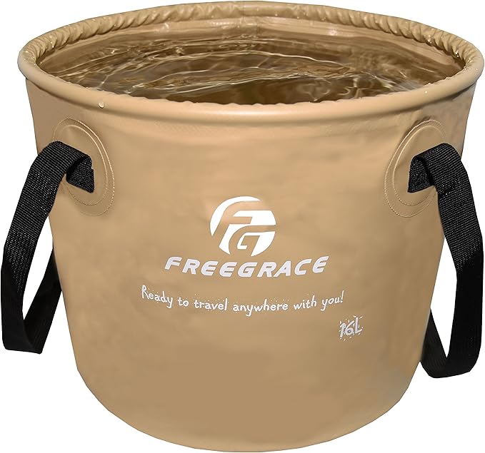 Premium Collapsible Bucket by Freegrace by Freegrace
