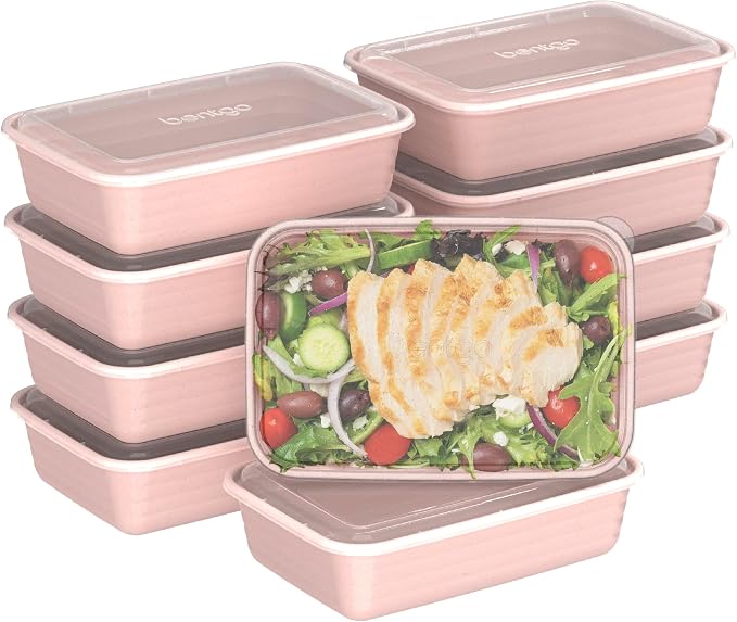 Bentgo 20-Piece Glitter Lightweight, Reusable BPA-Free 1-Compartment Containers by Bentgo