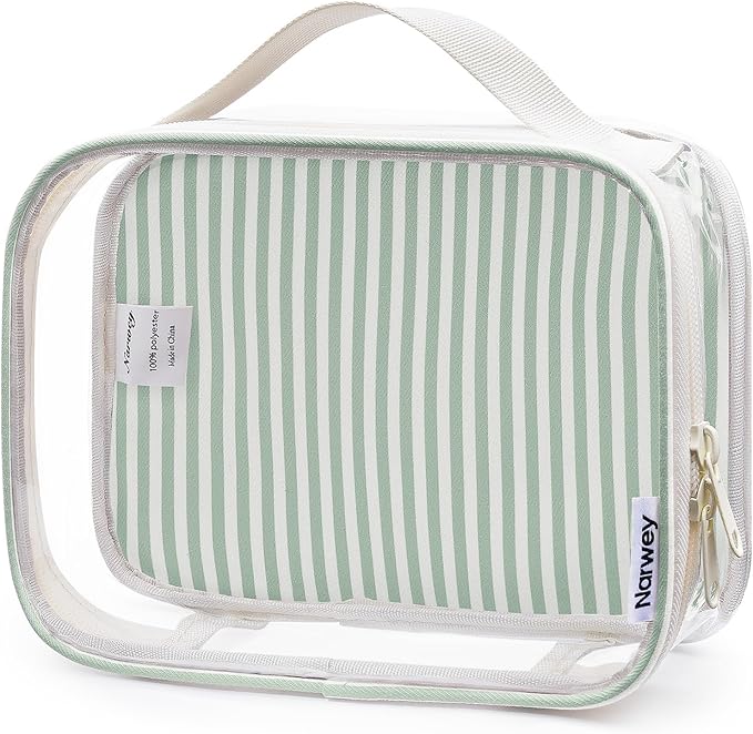 Narwey TSA Approved Clear Toiletry Bag by Narwey