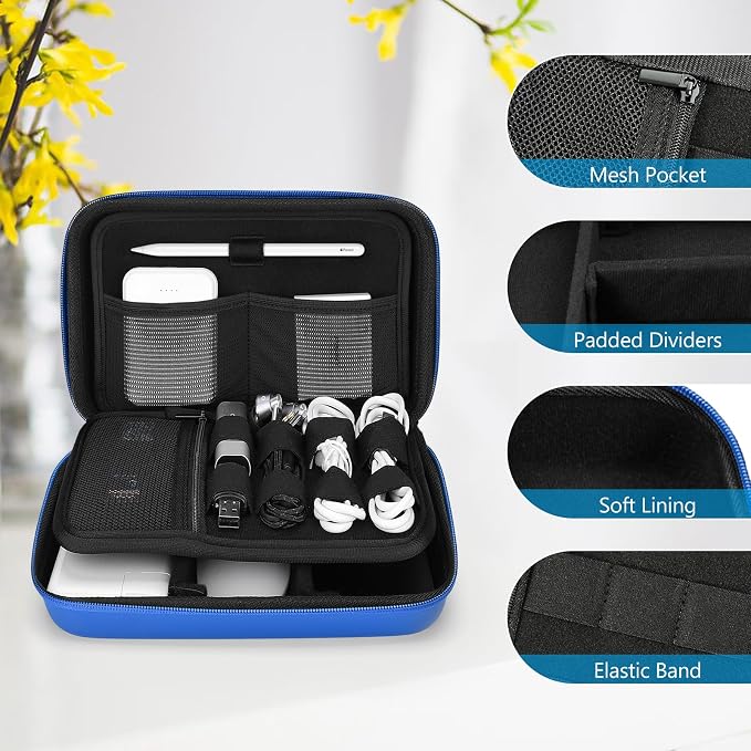 ProCase Hard Travel Electronic Organizer Case - Image 3