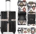 2 Pack Luggage Straps, Adjustable Cute Printing by ZSYTZL