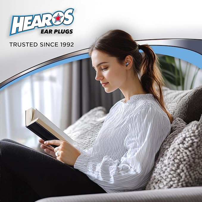 HEAROS AirPlugs Airline Pressure Reducing Earplugs, 1 Pair + Free Case - Image 7