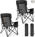 ALPHA CAMP Heavy Duty High Back Camping Chairs by ALPHACAMP