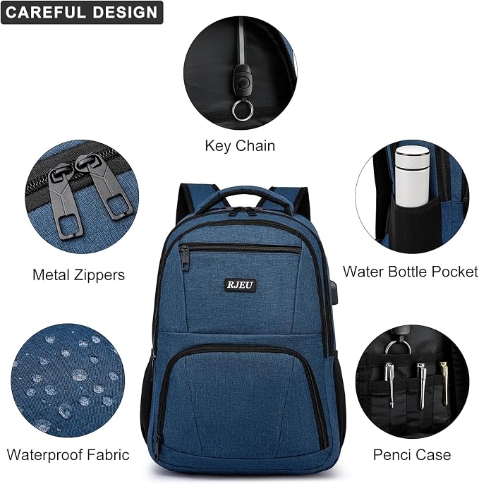 School Backpack for Teens & College Students - Image 3