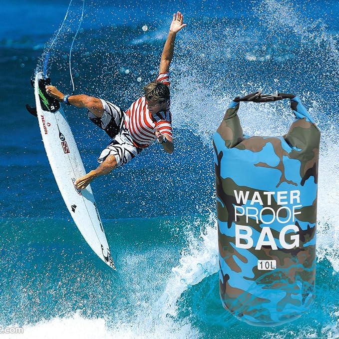 Waterproof Dry Bag 2L/5L/10L/15L/20L/30L, Roll Top Sack Keeps Gear Dry - Image 2