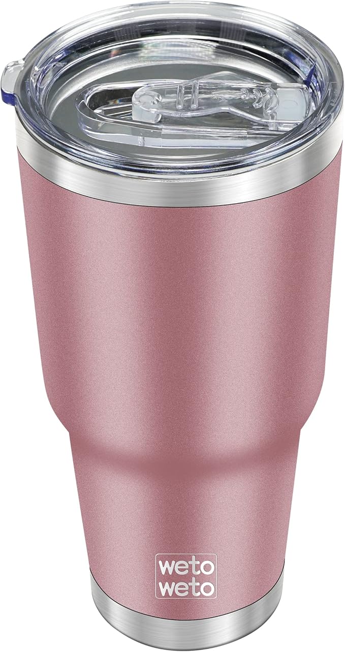 WETOWETO 30oz Tumbler, Stainless Steel Vacuum Insulated Water Coffee Tumbler Cup by Wetoweto