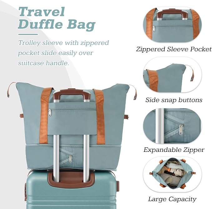 Merax Suitcase Set 24 inches Expandable Luggage - Image 4