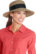 Coolibar UPF 50+ Women's Asymmetrical Clara Sun Hat by CoolibarSunProtectiveClothing