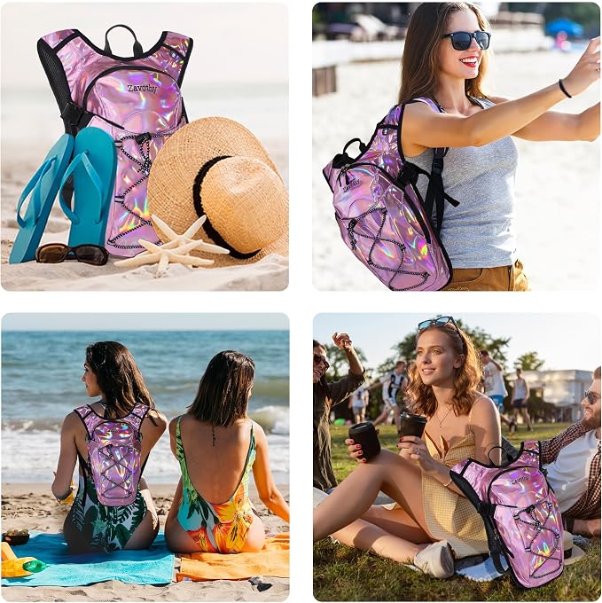 Reflective Hydration Backpack, Hydration Pack - Image 6