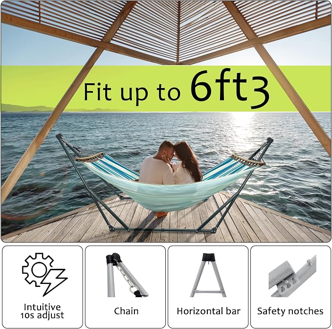 Tranquillo Sturdy Steel Hammock - Image 2