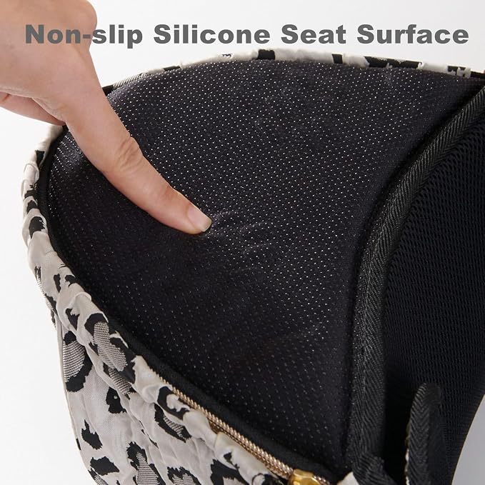 Sunveno Hip Baby Carrier with Seat, Ergonomic Baby Hip Carrier, Front-Facing - Image 5