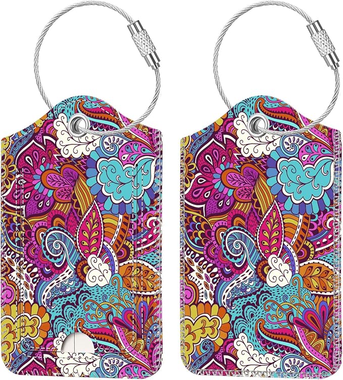 Fintie Luggage Tags, Privacy Cover ID Label by Fintie