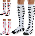 Medical Compression Socks for Women and Men 3 Pairs 20-30 mmHg Knee High by UUSOCKS