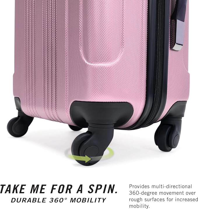 Kenneth Cole REACTION Out of Bounds Lightweight Hardshell 4-Wheel Spinner - Image 4