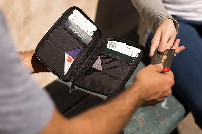 Passport Holder Family up to 6 Passports, Large Passport Wallet and Premium - Image 9