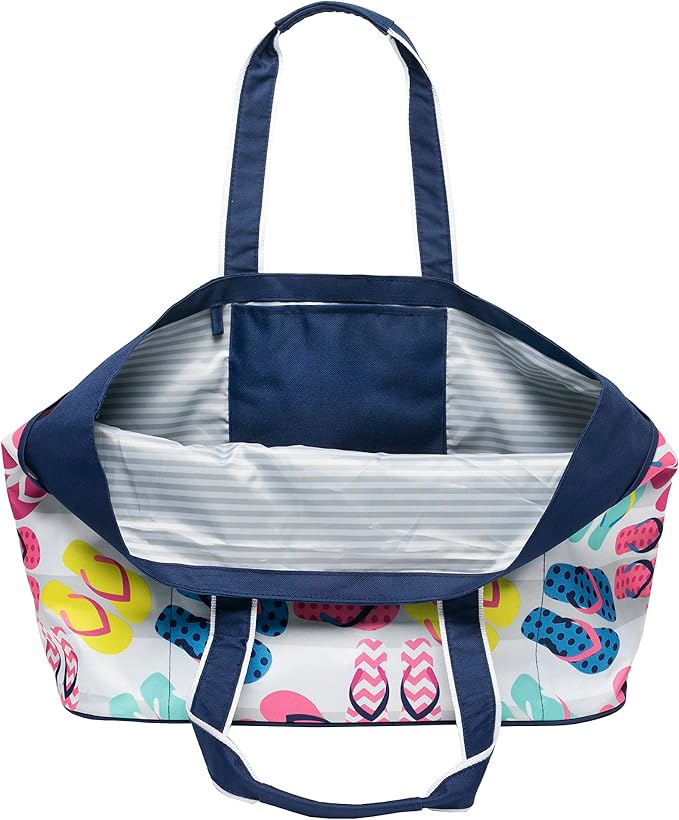 geckobrands Oversized Beach Tote – Large and Stylish Beach Bag - Image 3