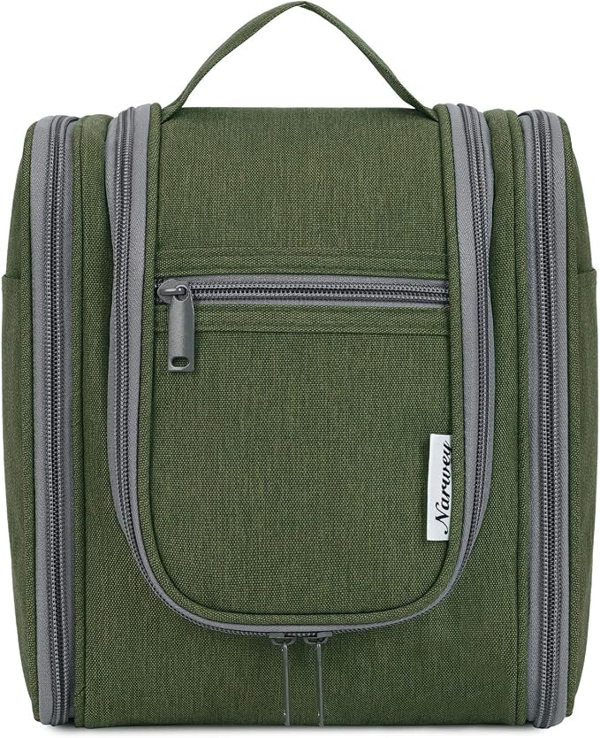 Narwey Small Hanging Travel Toiletry Bag Cosmetic Make up Organizer - Image 2