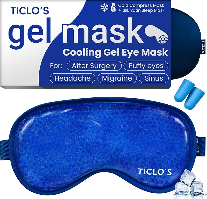 Ticlo's Cooling Eye Mask for Puffy Eyes by TICLO%27S