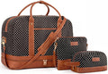 Weekender Bag for Women Canvas Overnight Bag Large Travel Tote Bag Carry on by BOLOSTA