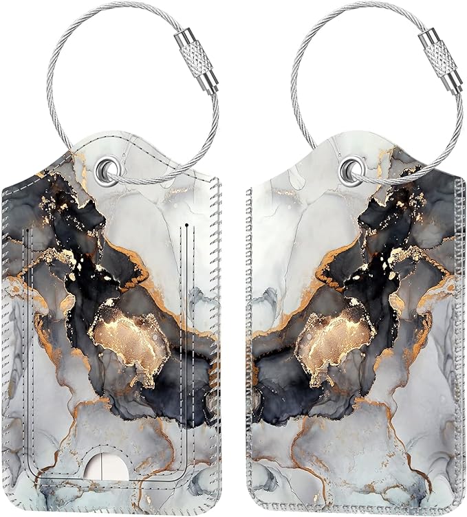 Fintie Luggage Tags, Privacy Cover ID Label by Fintie