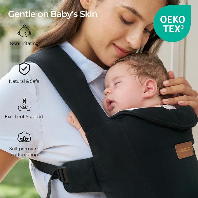 Momcozy Newborn Carrier WeeSnug- Lightweight and Cozy Comfort - Image 4