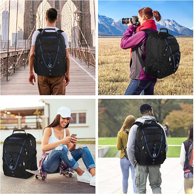 Mogplof 18.4 Laptop Backpack Men Women, 55L Extra Large Laptops Backpack - Image 7
