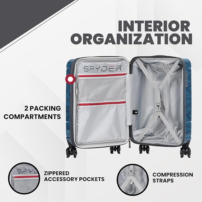 Spyder Matrix 3 Piece Luggage Set - Image 4
