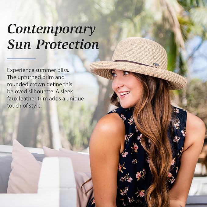 Wallaroo Hat Company – Women’s Amelia Sun Hat – UPF 50+, Wide Brim, Adjustable - Image 3
