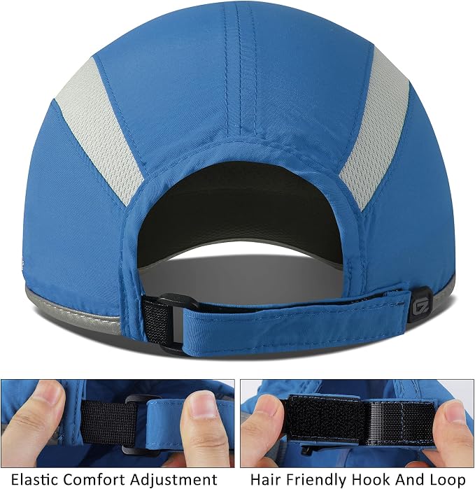 GADIEMKENSD Reflective Folding Outdoor Hat Unstructured Design UPF 50+ Sun - Image 3