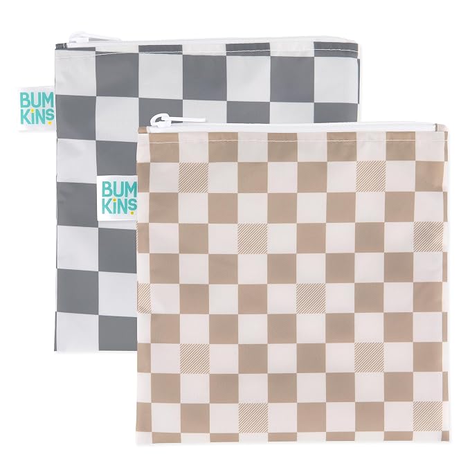 Bumkins Reusable Sandwich and Snack Bags, by Bumkins