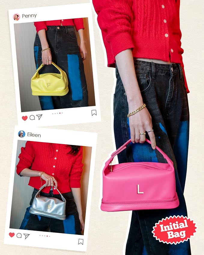 Gifts for Women 40s, Personalized Makeup Bag - Image 6