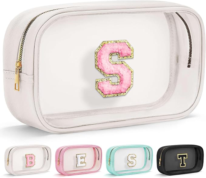 YOOLIFE Initial Make Up Bag Travel Toiletry Bag by YOOLIFE